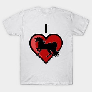 I Heart Unicorns T-Shirt